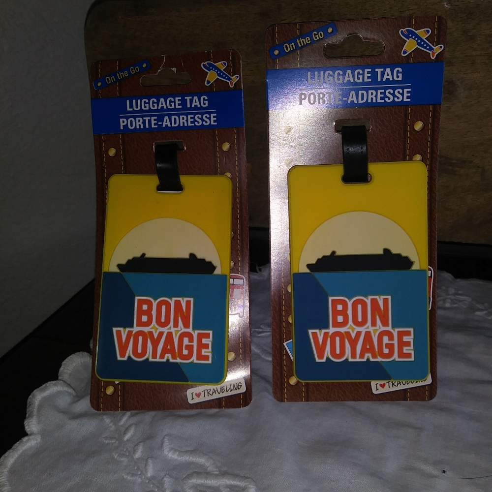 NWT-Luggage Tags🚢